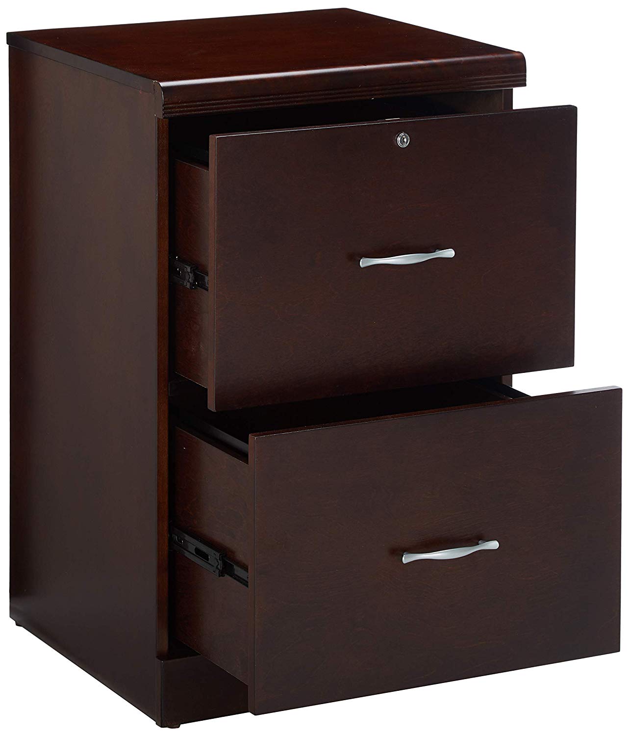 Z Line Designs 2 Drawer Vertical File Cabinet Espresso