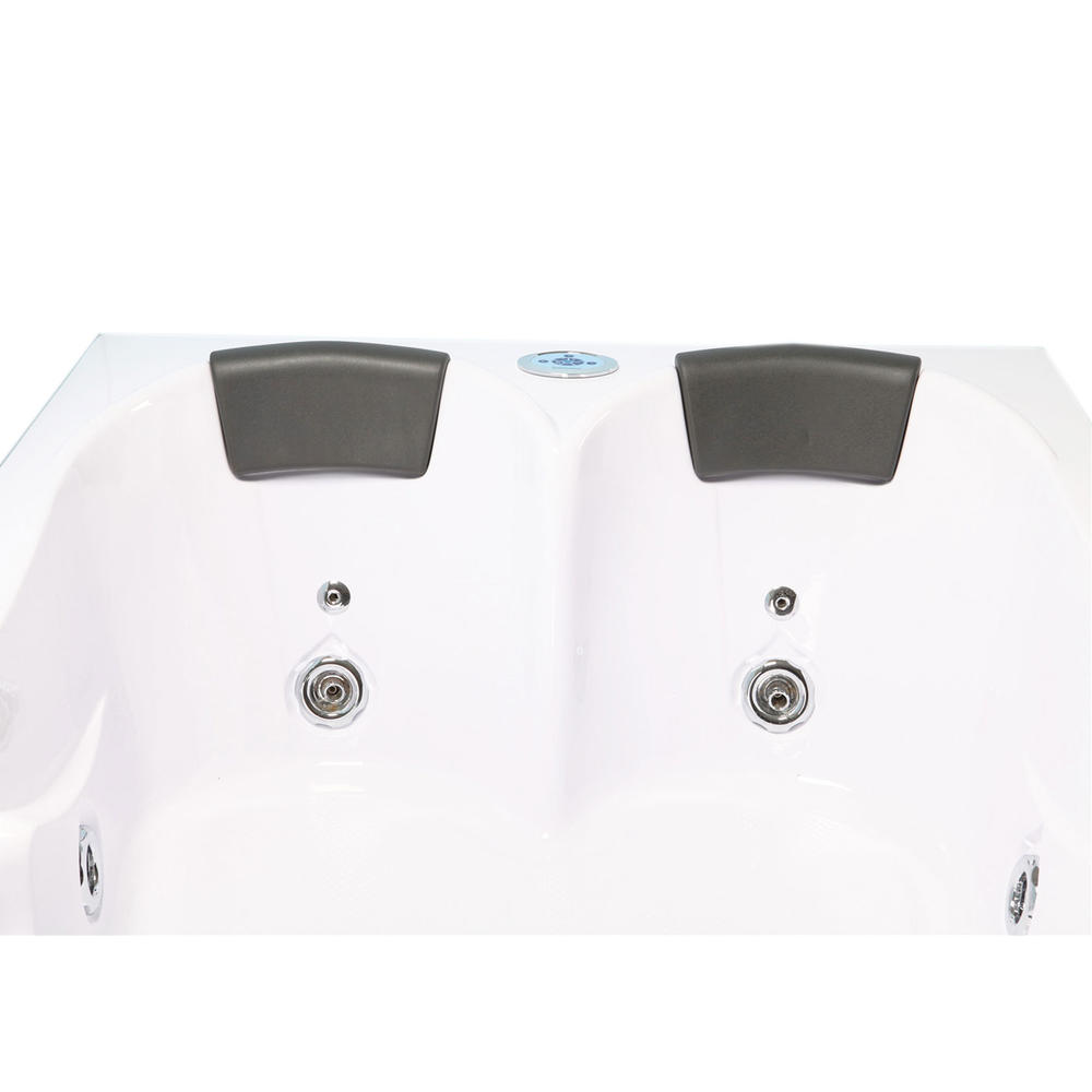 simba usa inc Whirlpool massage hydrotherapy bathtub hottub double pump + heater LUNA 2 persons
