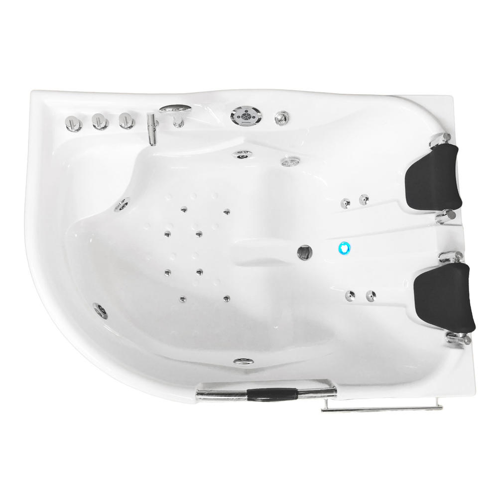 simba usa inc Whirlpool massage hydrotherapy corner bathtub hot tub 2 two person MAUI