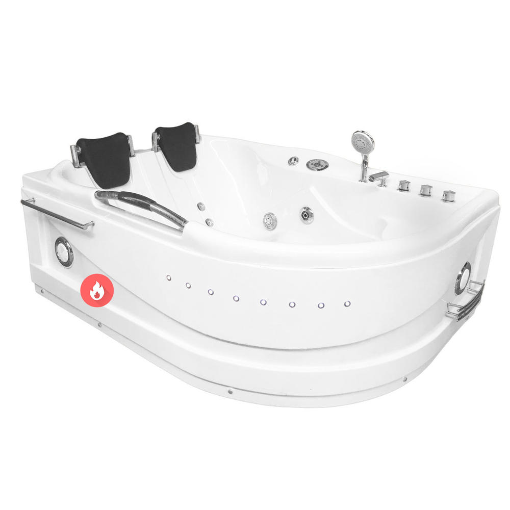 simba usa inc Whirlpool massage hydrotherapy bathtub hot tub 2 person CAYMAN with Heater
