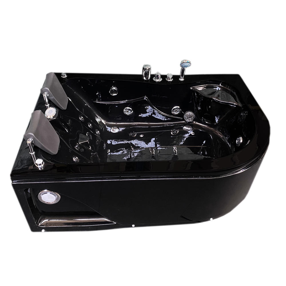 Simba USA Whirlpool Bathtub Hot Tub massage 2 persons Hydrotherapy BLACK HAVANA + Heater