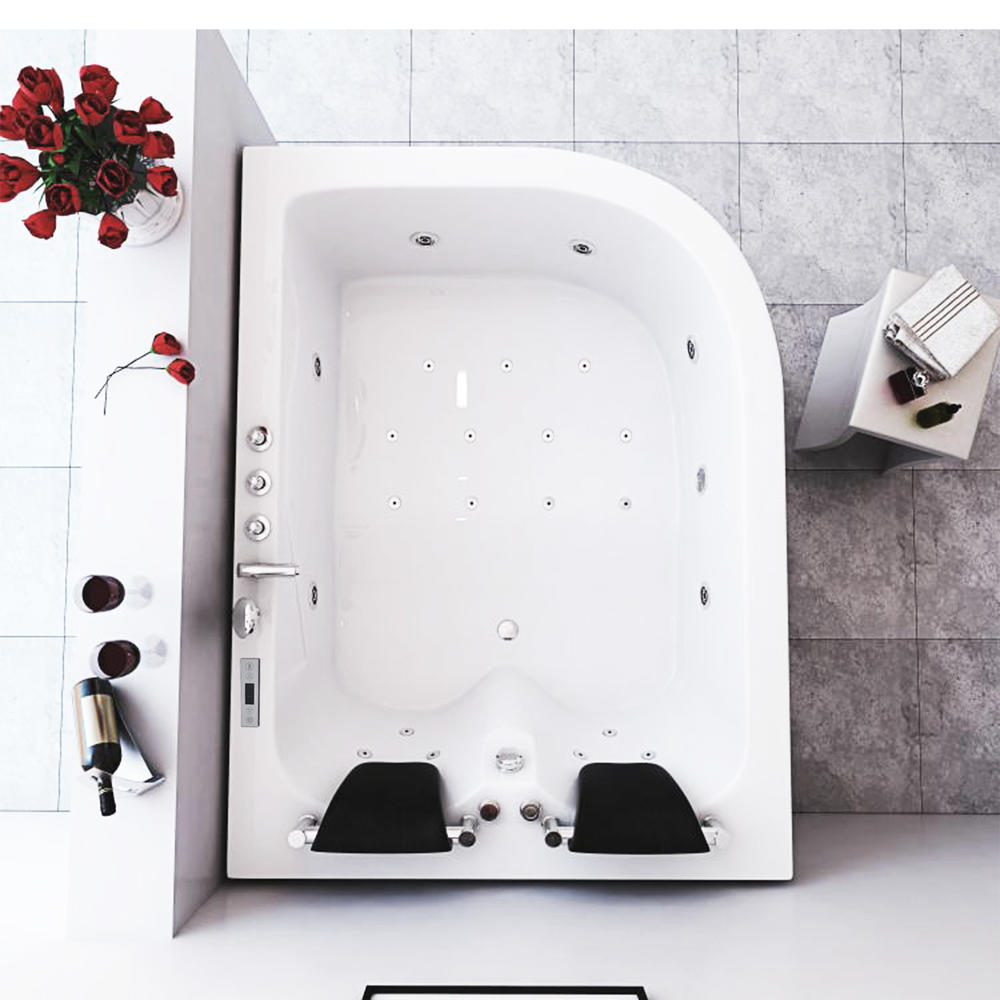 Simba USA Whirlpool Bathtub Hot Tub massage Double Pump 2 persons VERONA with Heater