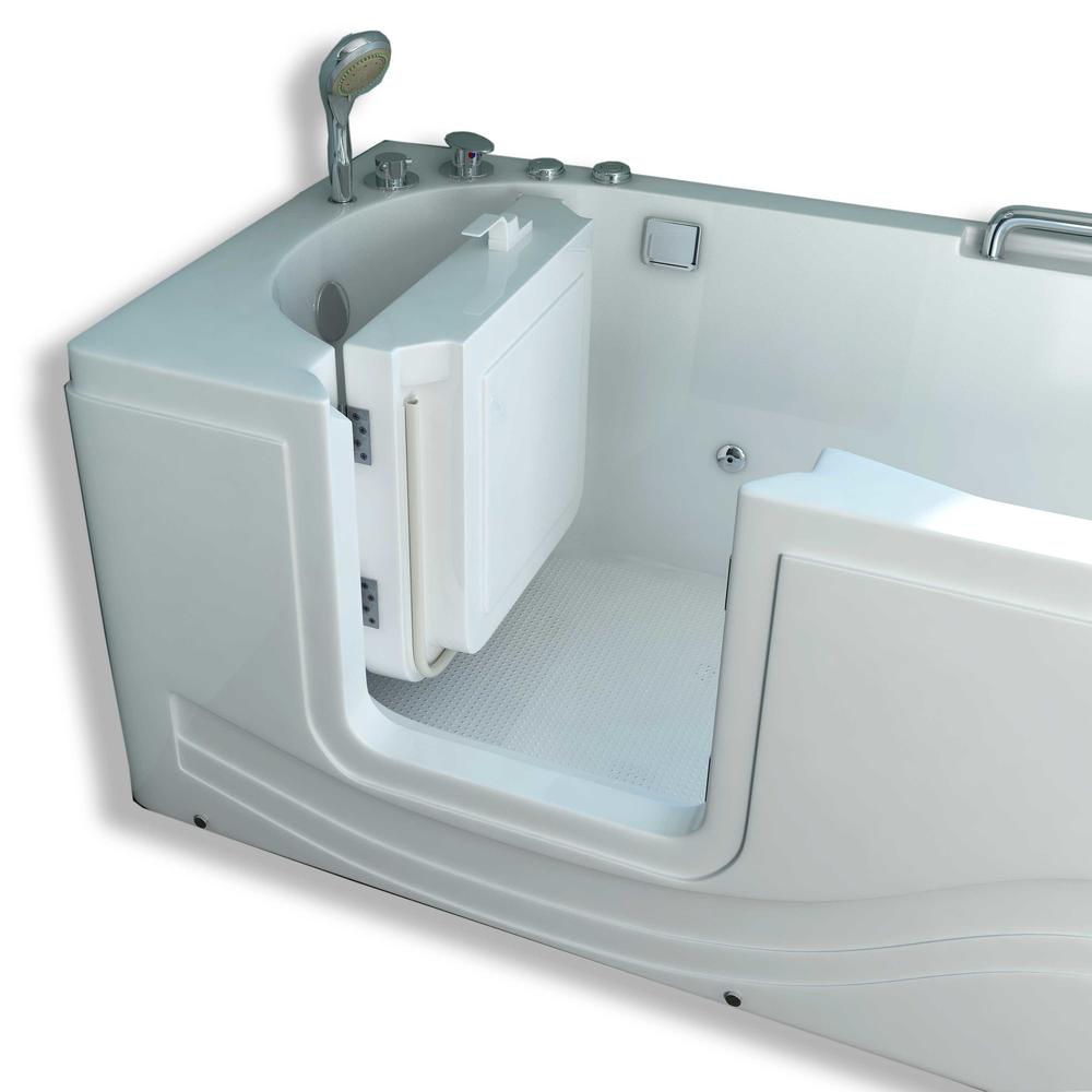 Simba USA Whirlpool bathtub with door hydrotherapy Walk-in 60” x 30” 6 jets DOLLY