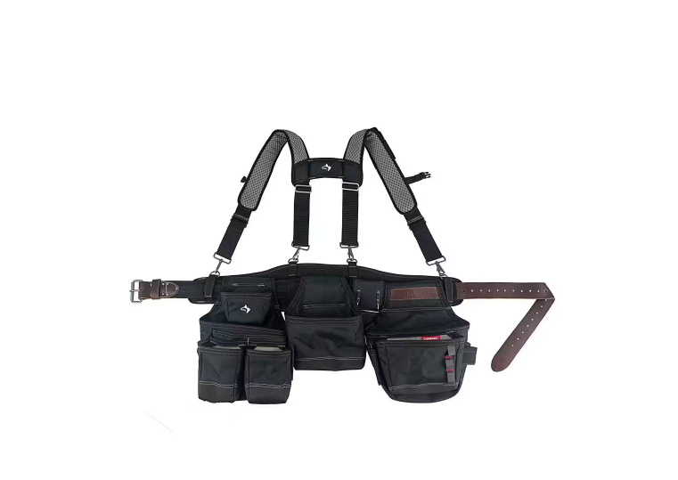 Husky Framers 3-Bag Work Tool Belt with Suspenders husky # HD00172 # 1009015019