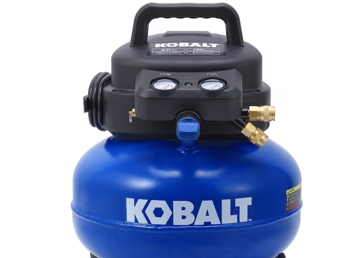Kobalt 6-Gallons Portable 150 Psi Pancake Air Compressor kobalt  #02106410 #1101137