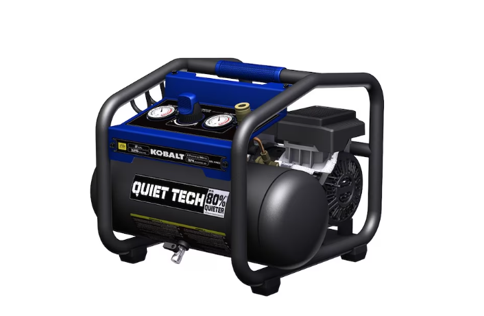 Kobalt QUIET TECH 2-Gallons Portable 125 Psi Hot Dog Quiet Air Compressor kobalt #3300244 #905517