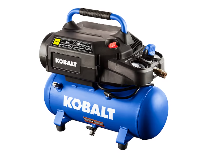 Kobalt 3-Gallons Portable 150 Psi Hot Dog Air Compressor kobalt  #LK3197 #840983
