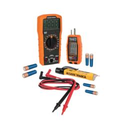 Klein Tools Multi-Meter, Voltage Tester and Outlet Tester Premium Electrical Tool Set # 69355 # 1006368159