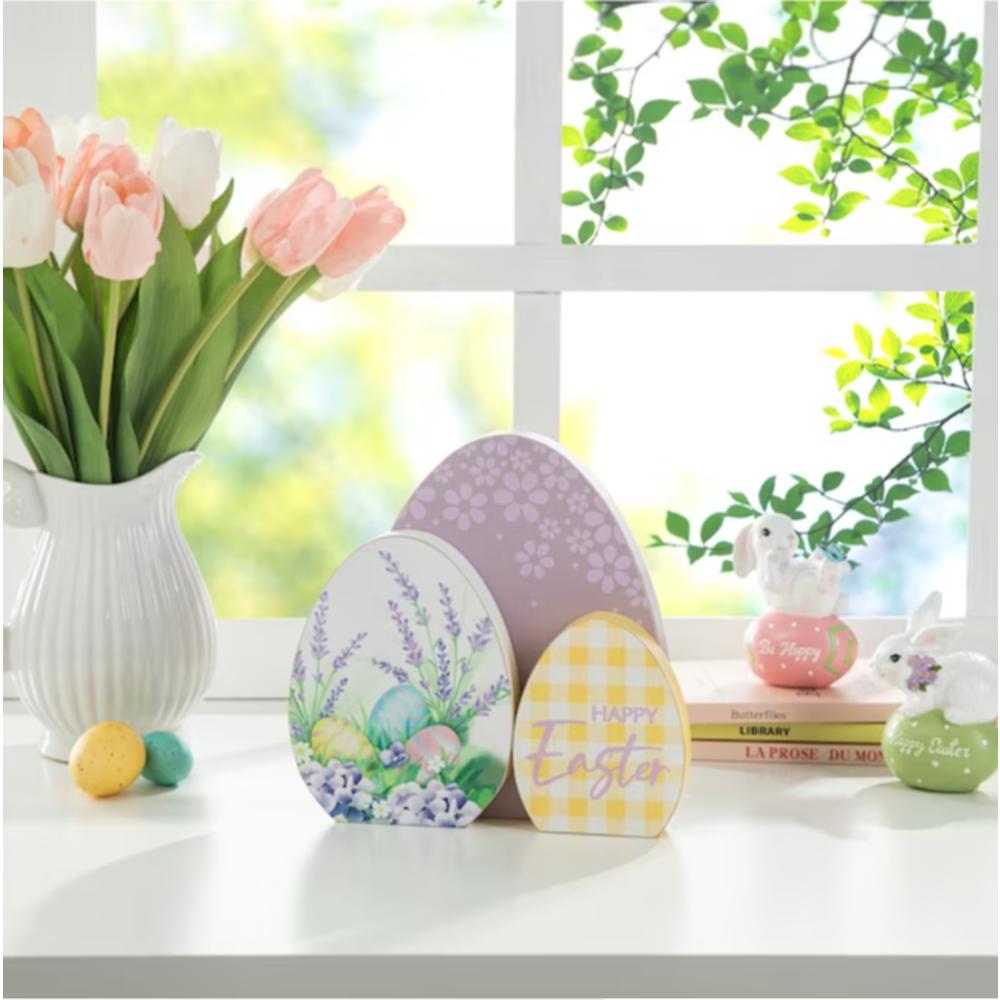 Glitzhome 7.75-in H Easter Tabletop Decoration #2006900011  #5705640