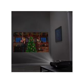 AtmosFX Santa's Workshop Digital Decoration - 5 Festive Window & Wall Projection Effects