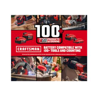 Craftsman CRAFTSMAN V20 20-volt Max 6-Tool Power Tool Combo Kit