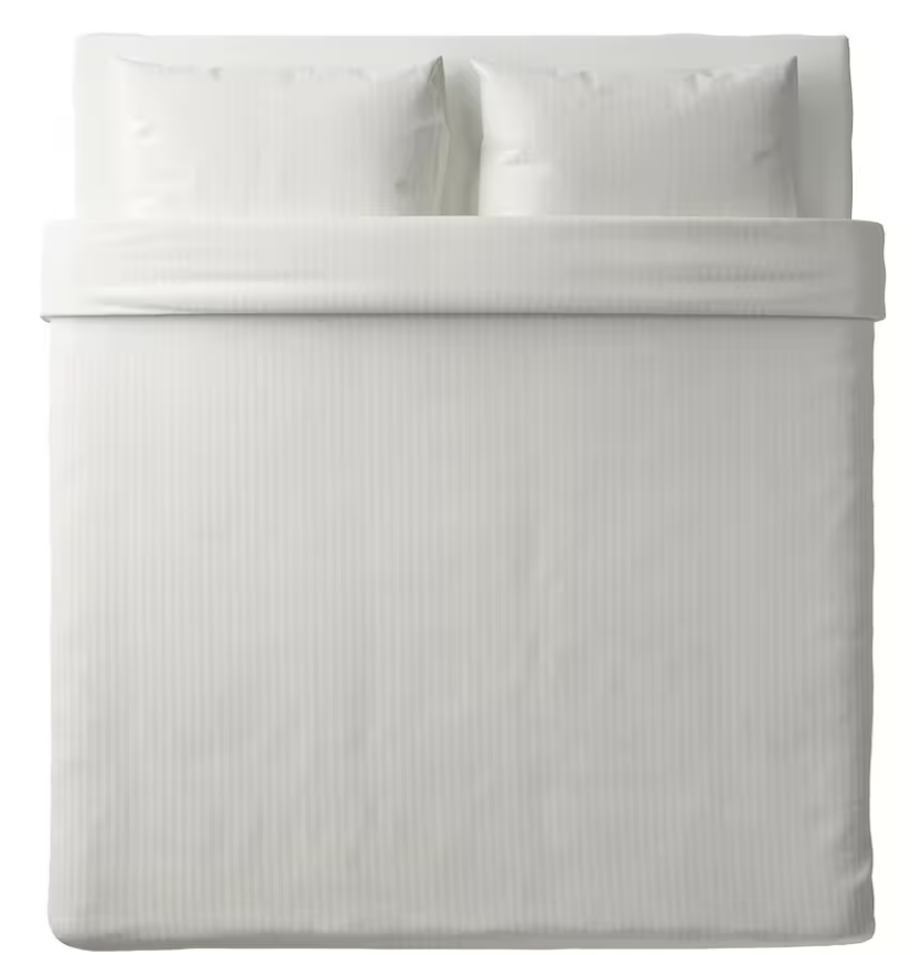 IKEA NATTJASMIN Duvet Cover and Pillowcase(s)