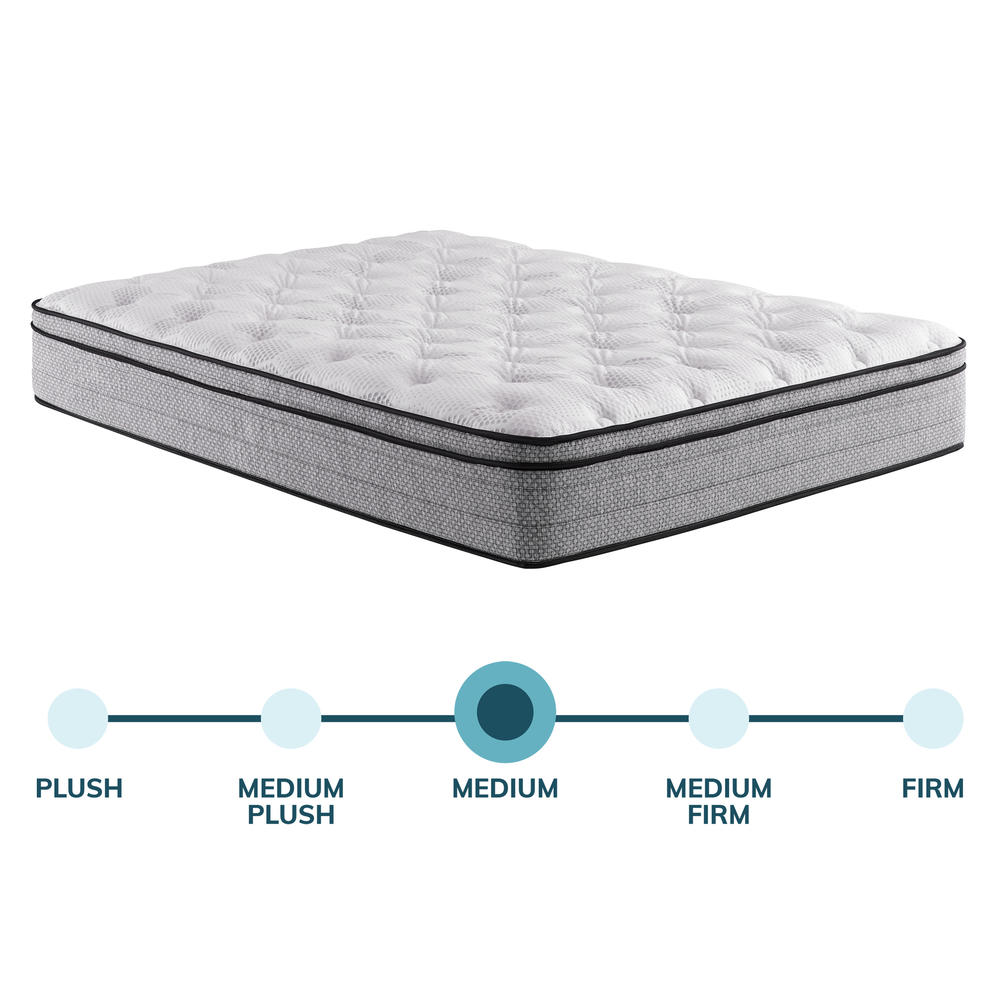 SLEEPINC. 12 Inch Memory Foam and Innerspring Hybrid Mattress, Cushion Firm Feel