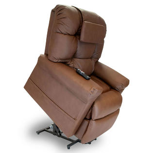 Wiselift Sleeper Lift Chair Mocha Enduralux Leather