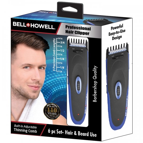 bell howell professional hair clipper set