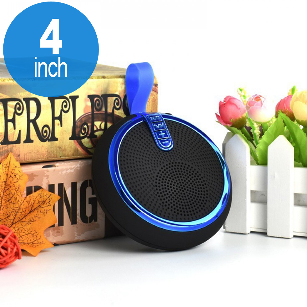 kmart bluetooth portable speaker blue