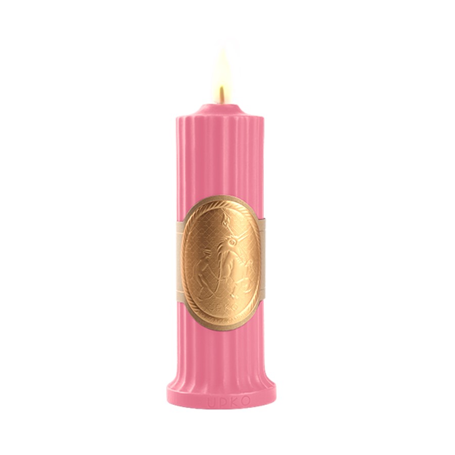 ZALO-UPKO Premium Paraffin Low-temperature Wax Candle Pink for BDSM Play