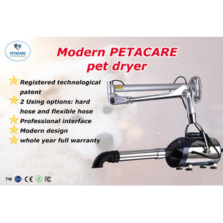 PETACARE Professional WALL MOUNTED PET DRYER with Smart LED