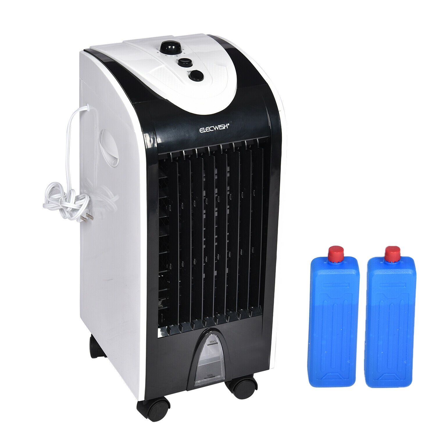 electric fan with humidifier