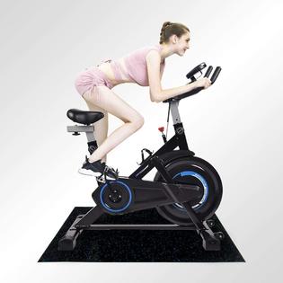 Elecwish Indoor Cycling Workout Bike Exercise Spin Bicycle Stationary Monitor Display Home Ultra Quiet Weight Loss Pedal Dynamic Fitness