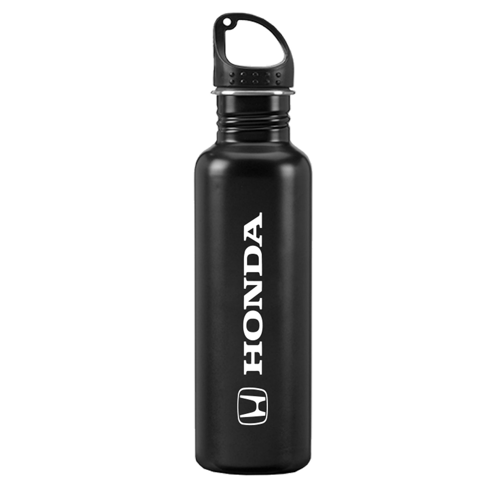 Au-Tomotive Gold Official Licensed for Honda Logo Black 24 oz Stainless Steel Water Bottle