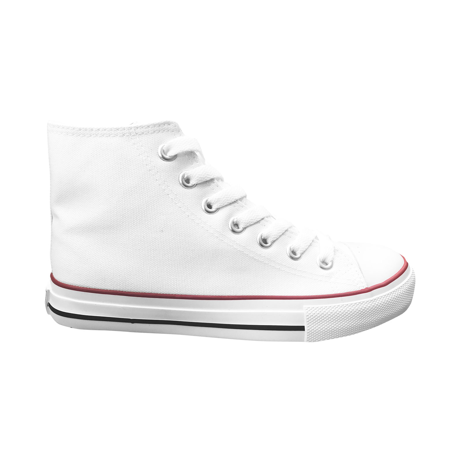 white high tops size 5
