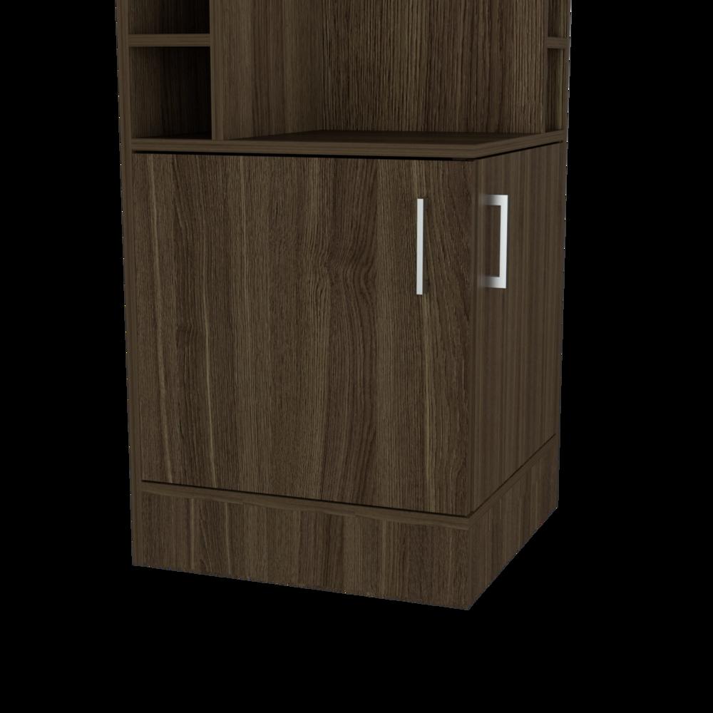 TUHOME Syrah Bar Cabinet Engineered Wood Bar Cabinets in  Brown