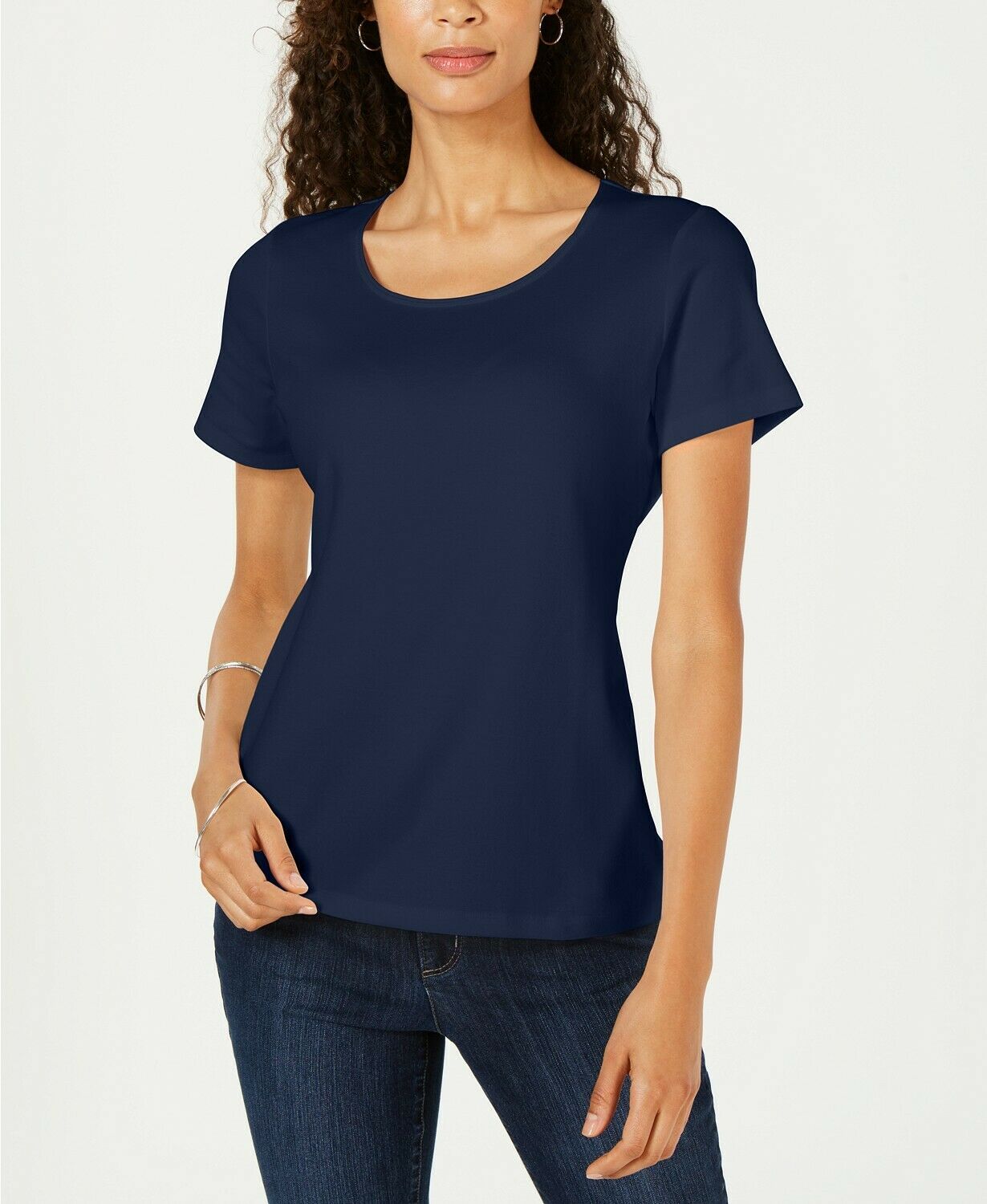 karen scott knit tops