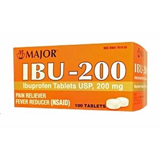 Motrin Ibuprofen 200mg Dye Free Tab Ibuprofen 200 Mg White 100 Tablets Upc