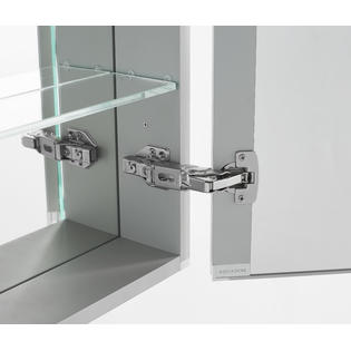 Aquadom Royale Plus Led Medicine Cabinet 24 X36 Right Hinge