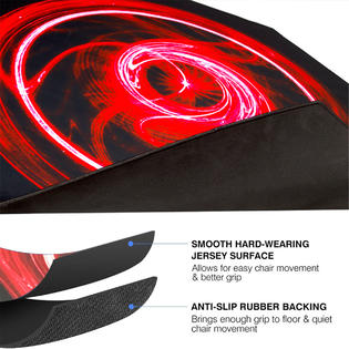 Moda Furnishings Chair Mat For Hardwood Floor Office Computer Chair Mat Heavy Duty Floor Protector With Non Slip Backing