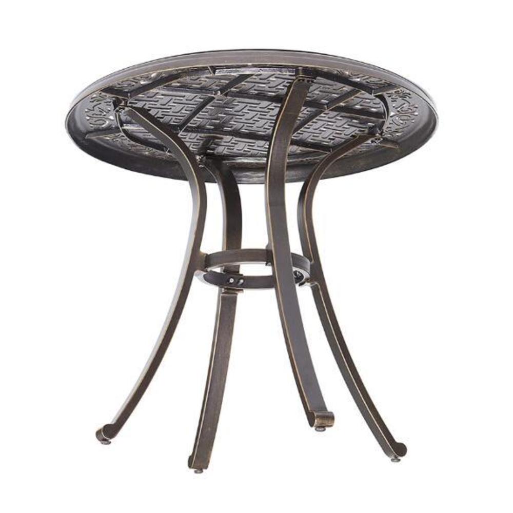 Moda Furnishings 28" Round Alum casting bistro table