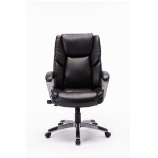 Moda Furnishings High Back Big Tall 400lb Bonded Leather Office Chair Large Executive Desk Computer Swivel Chair