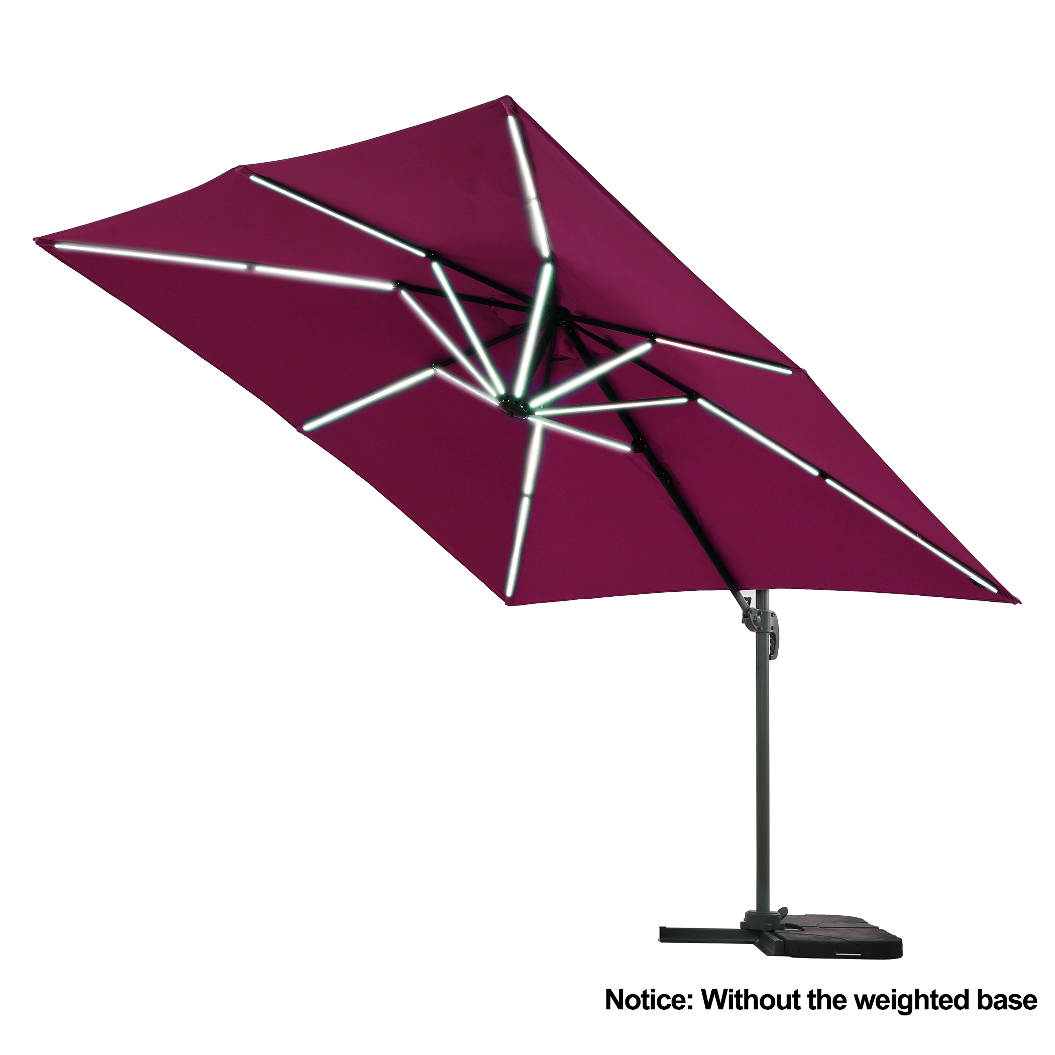 Shademobile Rolling Patio Umbrella Base Stand