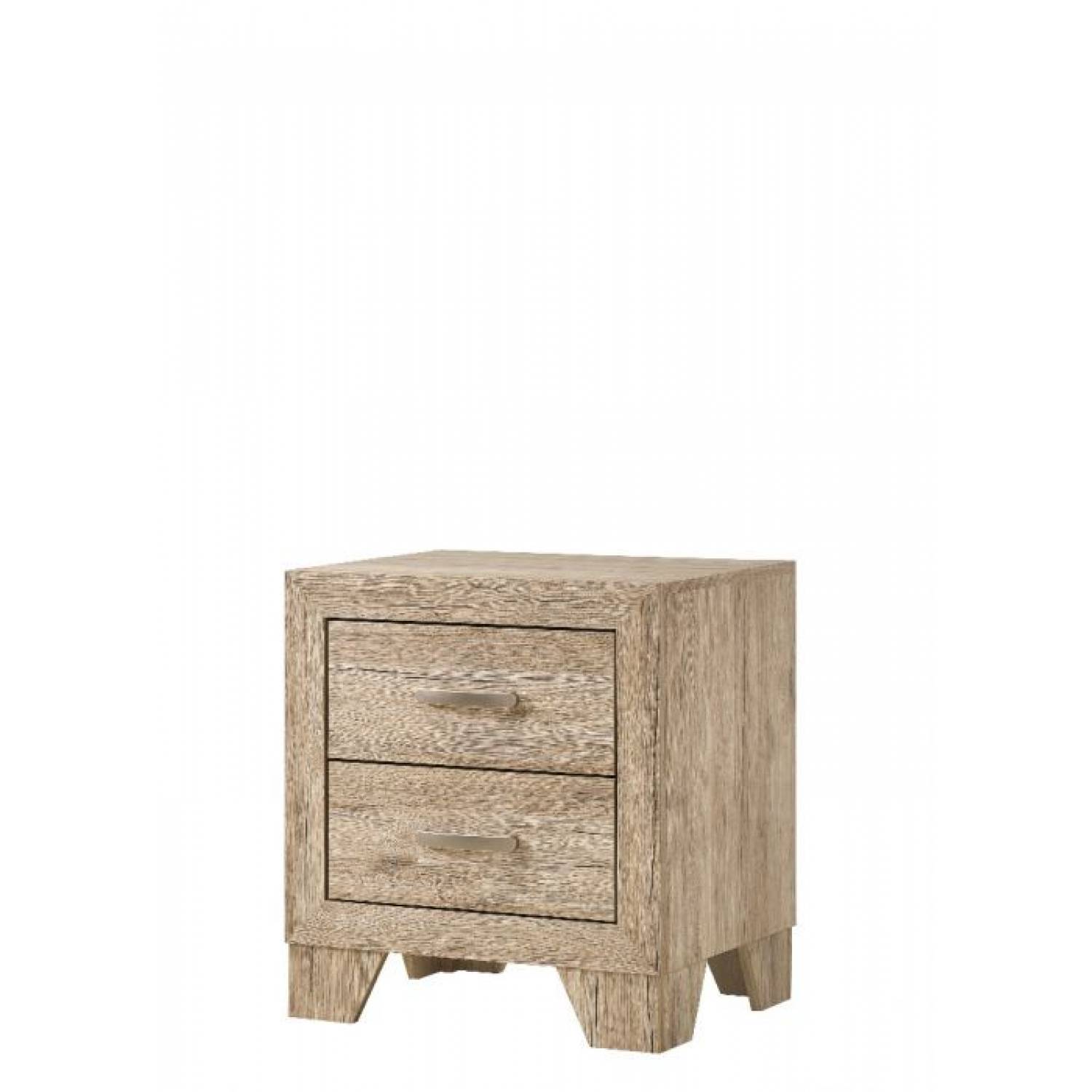 Moda Furnishings Miquell Nightstand, Natural