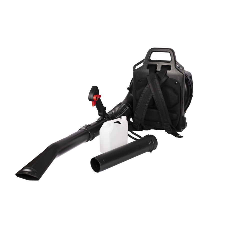 Moda Furnishings 52CC 2-Cycle Gas Backpack Leaf Blower with Extention Tube, 248-MPH