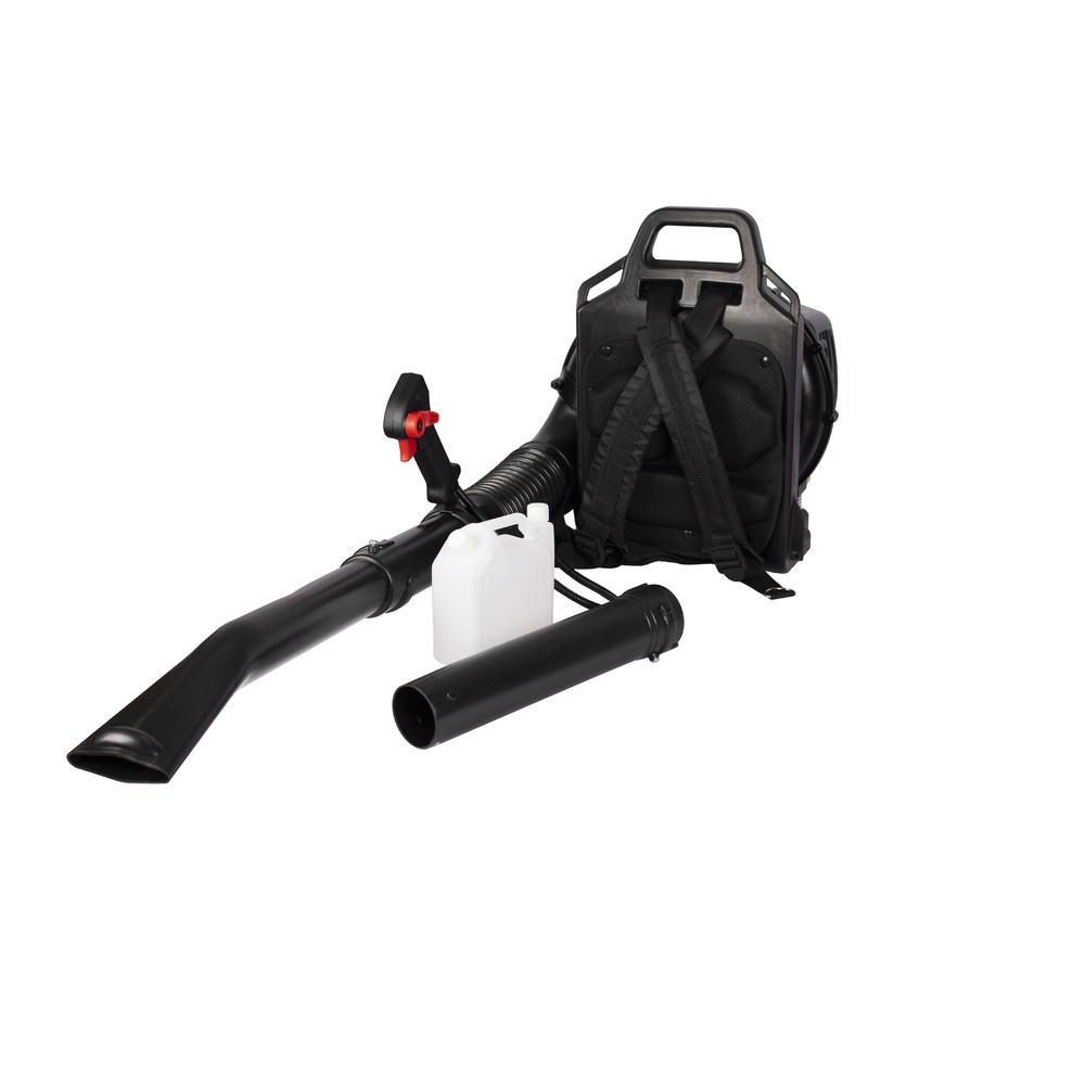 Moda Furnishings 52CC 2Cycle Gas Backpack Leaf Blower with Extention