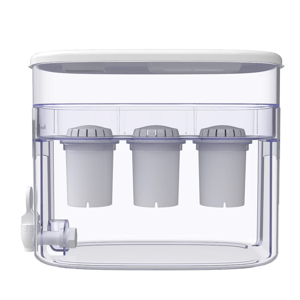 Invigorated Water pH RECHARGE 3F Alkaline Water Ionizer Machine ~ Countertop Water Filter Purifier ~ Water Alkalizer System ~ High pH Ionization