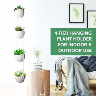 California Home Goods Chg Hcp 4pc 4 Tier Hanging Plant Holder