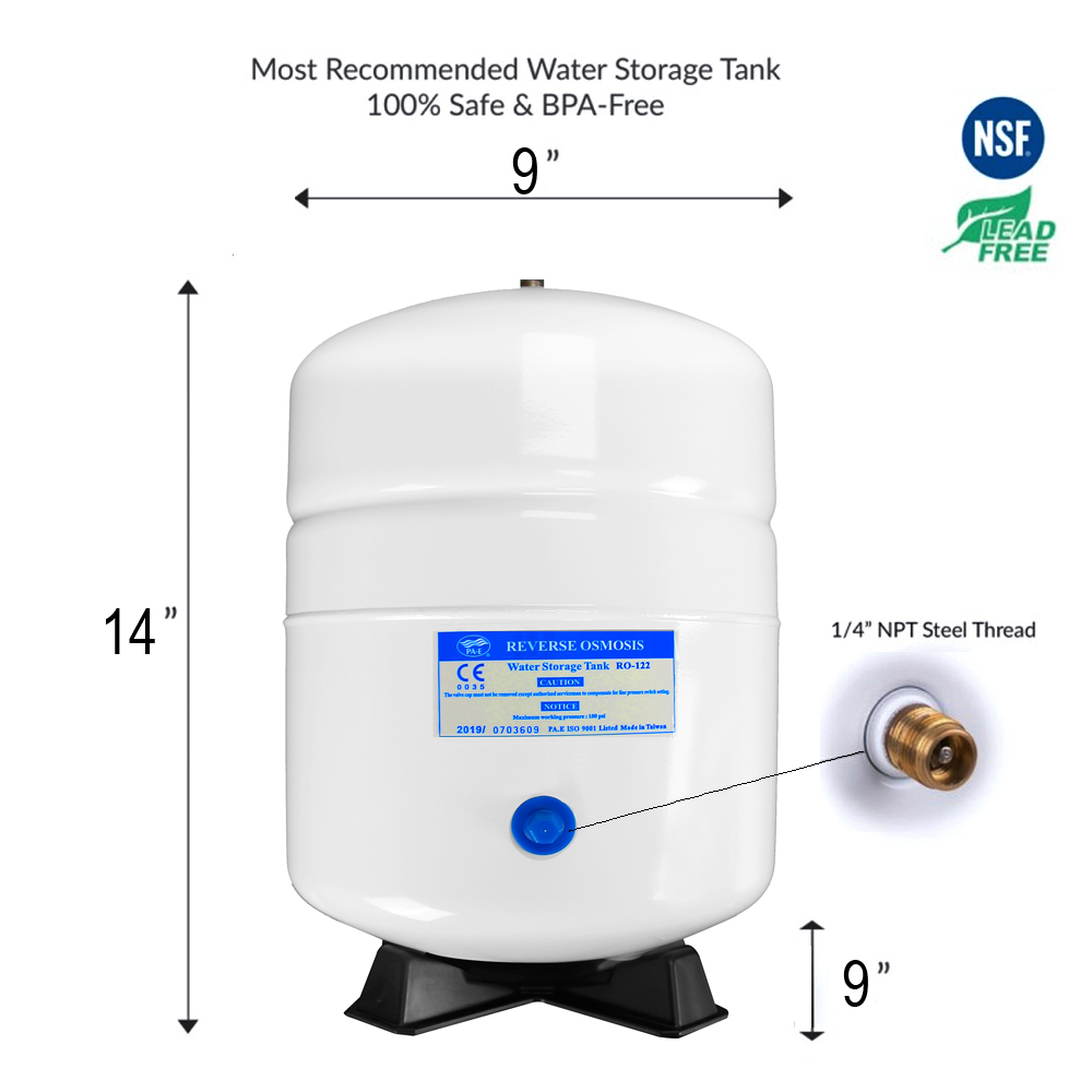 BL 5 Stage Home Drinking Reverse Osmosis RO Water System Clear Plus All 5 Filters