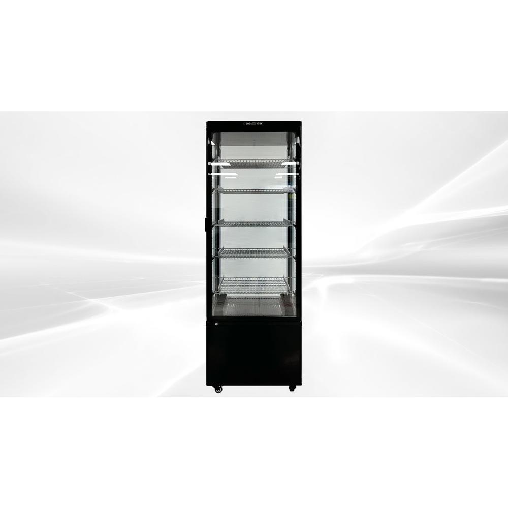 Cooler Depot 17.7 Cu.Ft NSF 4 Side Glass Merchandiser Refrigerator LED Lighting RT-500L