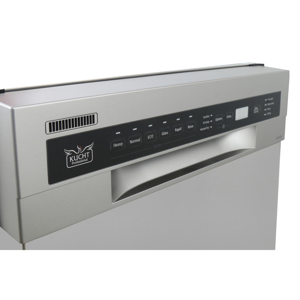 Kucht K7740D KUCHT Professional 18 in. Front Control Dishwasher