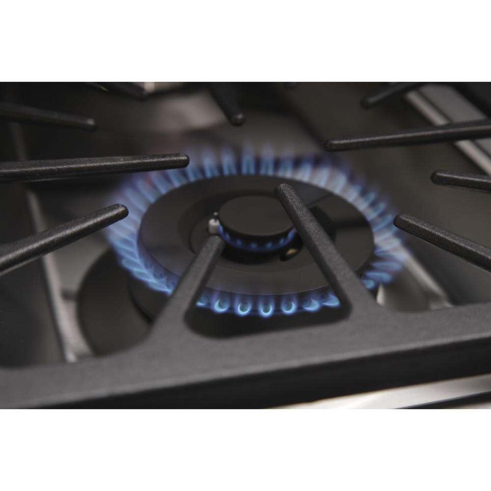 KUCHT Professional 48 in. 6.7 cu. ft. Dual Fuel Range for Propane Gas with Classic Silver Knobs