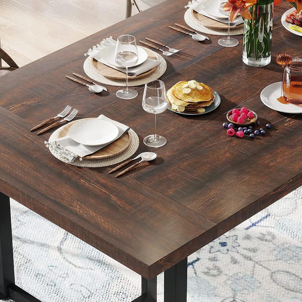 Tribesigns Dining Table Kitchen Table for 6