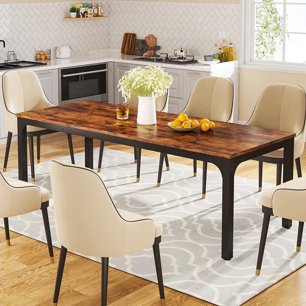 Tribesigns Dining Table for 6-8 Person