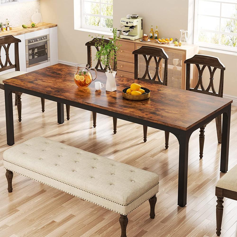 Tribesigns Dining Table for 6-8 Person