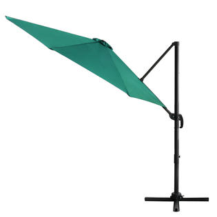 Bigtree Bt Umbrella 10ft Odg Umbrella Side Standing Offset 360 Outdoor Patio 10ft Green