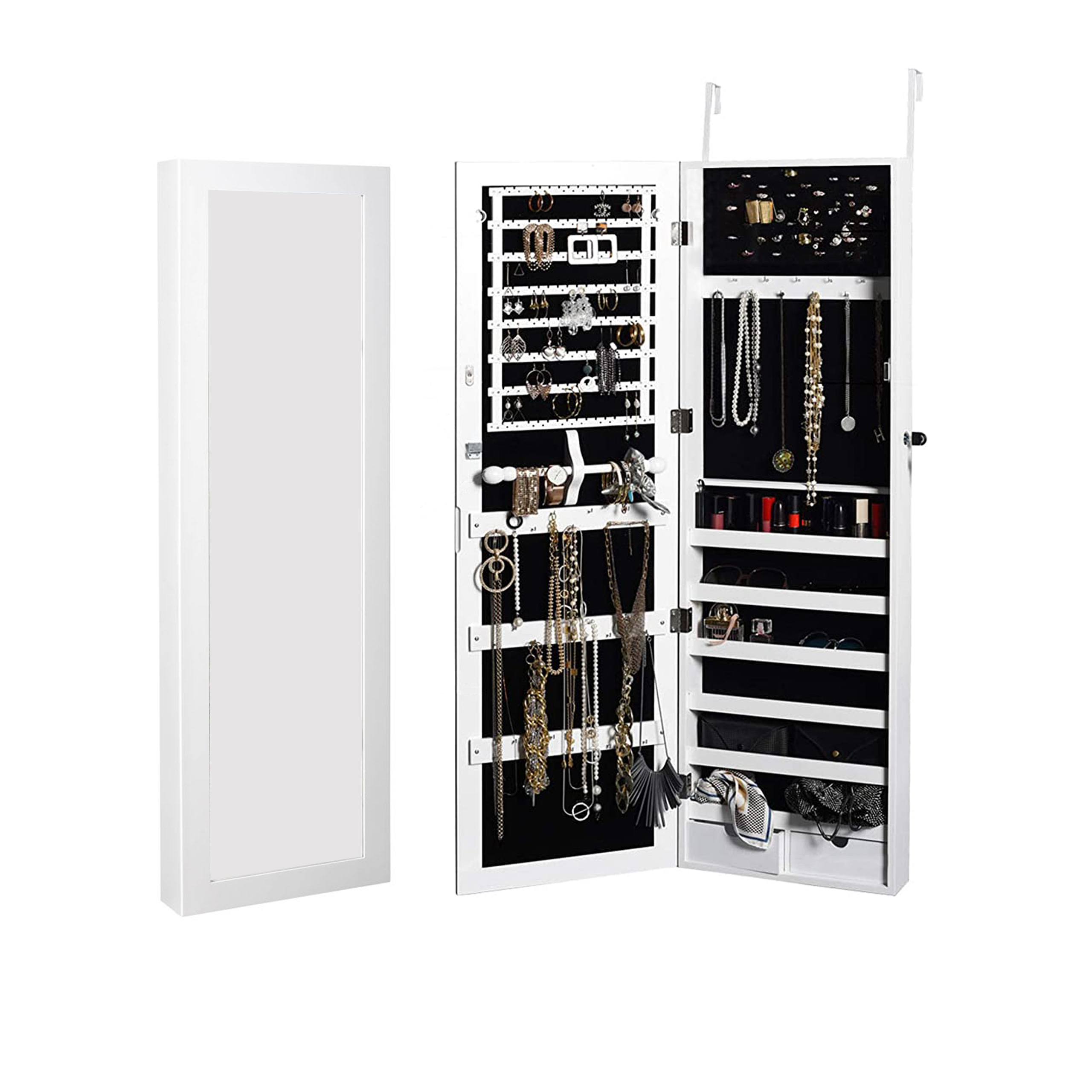 Jewelry Armoires Over The Door Kmart