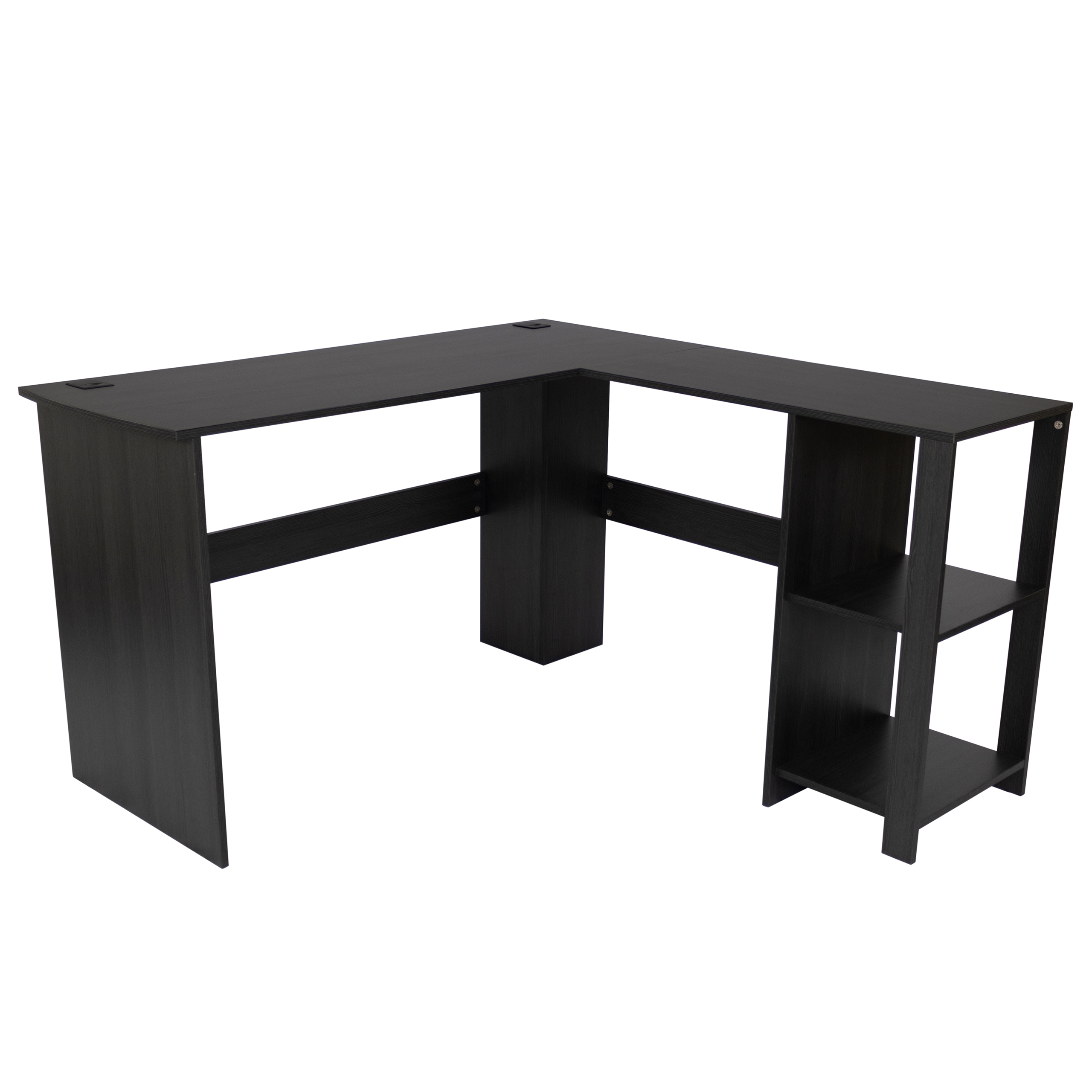 Brown Desks Hutches L Shaped Or Corner Desk Sears