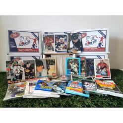 3bros And A Card Store Limited Edition 300 card MINI-JUMBO lot of Hockey cards + 3 Vintage Unopened Wax Packs Starter Kit
